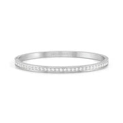 Nomination Pretty Bangles white Cubic Zirconia pavé eternity bracelet
