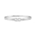 Nomination Pretty Bangles stainless-steel bracelet with white Cubic Zirconia infinity symbol.