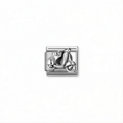 Nomination Classic scooter link in silver for Nomination Composable Classic bracelets