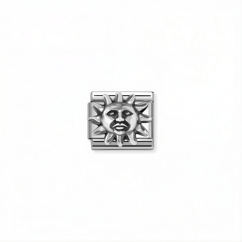 Nomination Classic sun link in silver for Nomination Composable Classic bracelets