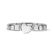 Nomination Trendsetter Heart bracelet in polished stainless steel