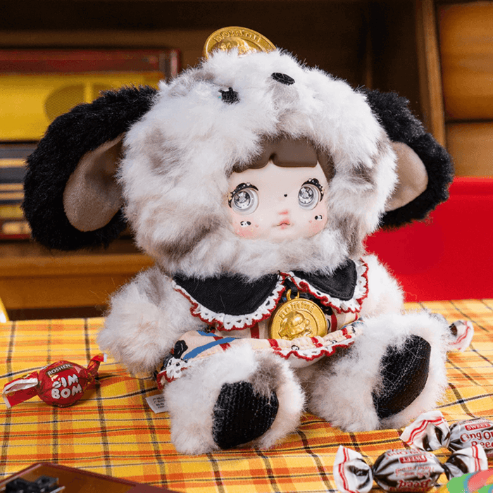 Nommi About the Childhood Puppy Piggy Bank plush collectable figure