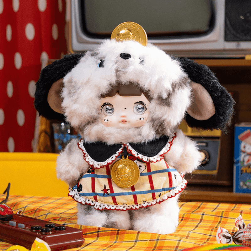 Nommi About the Childhood Puppy Piggy Bank plush collectable figure