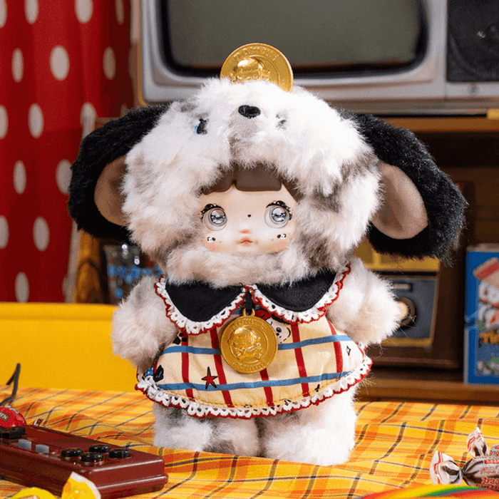 Nommi About the Childhood Puppy Piggy Bank plush collectable figure