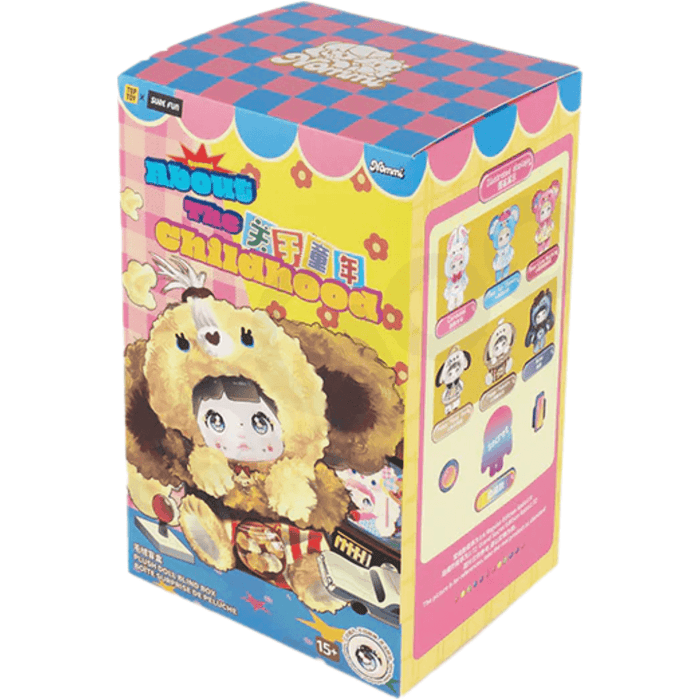 Nommi About the Childhood sealed plush blind box packaging
