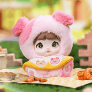 Three Little Pigs Nommi Fairytale Town plush in a soft pink pig costume