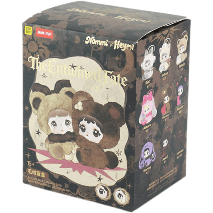 Nommi x Heymi The Entwined Fate sealed plush blind box packaging