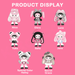 Nommi Pinky Energy Series Plush Blind Box character line-up with Alice, Clara, Luna, Yulia, Bella, Jane, Hailey and Grace