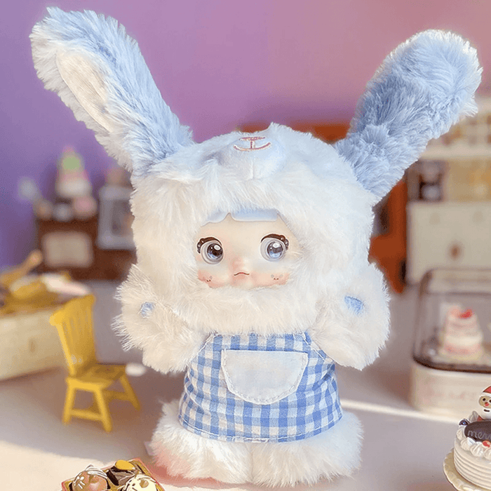 Nommi Puppy Diary Series white bunny plush blind box figure