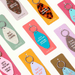 Colourful Ohh Deer novelty keyrings with funny slogan designs