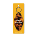 Ohh Deer tortoiseshell keyring with the quote Howdy Bitches