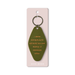 Ohh Deer green keyring with a funny I grow houseplants quote