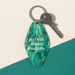 Ohh Deer Next Week Has Been Exhausting green keyring attached to keys