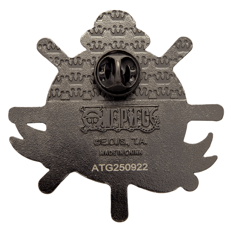 Back of a One Piece mystery pin with butterfly clutch fastening