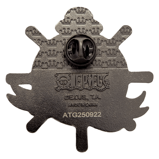 Back of a One Piece mystery pin with butterfly clutch fastening