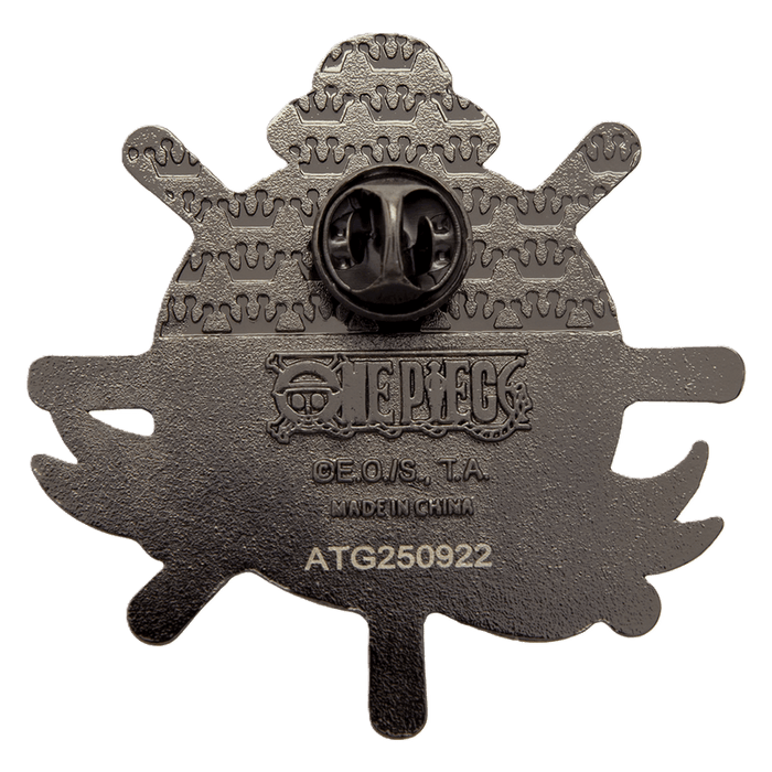 Back of a One Piece mystery pin with butterfly clutch fastening