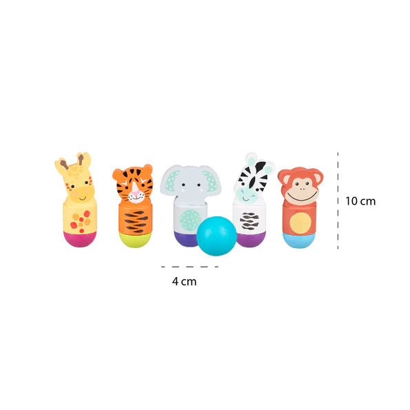 Orange Tree Toys - Jungle Animals Skittles - Something Different Gift Shop