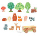 Orange Tree Toys - Woodland Play Set - Something Different Gift Shop