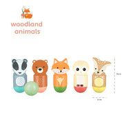 Orange Tree Toys - Woodland Skittles - Something Different Gift Shop
