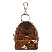 Loungefly Star Wars Chewbacca mini backpack bag charm with brown fur design