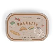 Paddywax Bistro French Baguette 127g soy wax tin candle