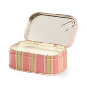 Paddywax Bistro Martini two wick soy wax candle in open tin