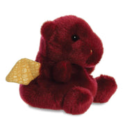 Palm Pals Aidan Dragon Soft Toy – Red Plushie - Something Different Gift Shop