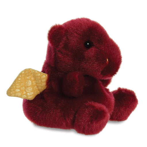 Palm Pals Aidan Dragon Soft Toy – Red Plushie - Something Different Gift Shop
