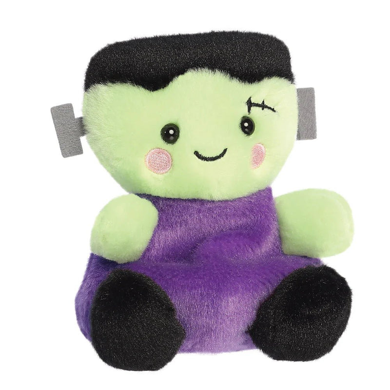 Palm Pals Bolts Frankenstein Soft Toy angled view

