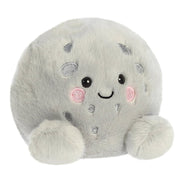 Celene Moon plush angled view, crater details and friendly face