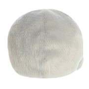 Back view of Celene Moon plush, soft grey fur, 13cm Palm Pals toy