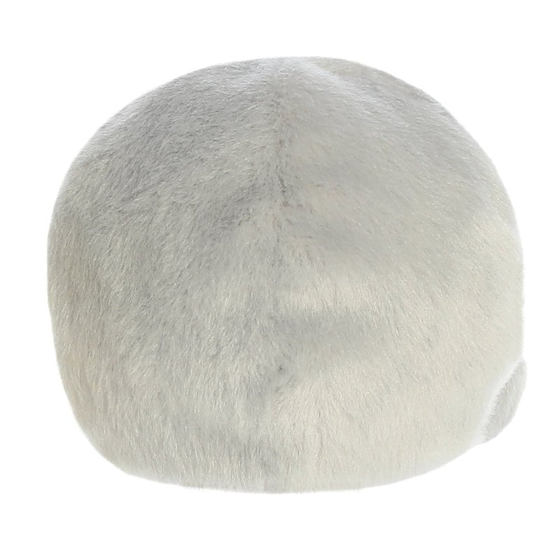 Back view of Celene Moon plush, soft grey fur, 13cm Palm Pals toy