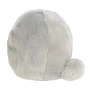Side profile of Celene Moon Palm Pals plush with round shape and paw