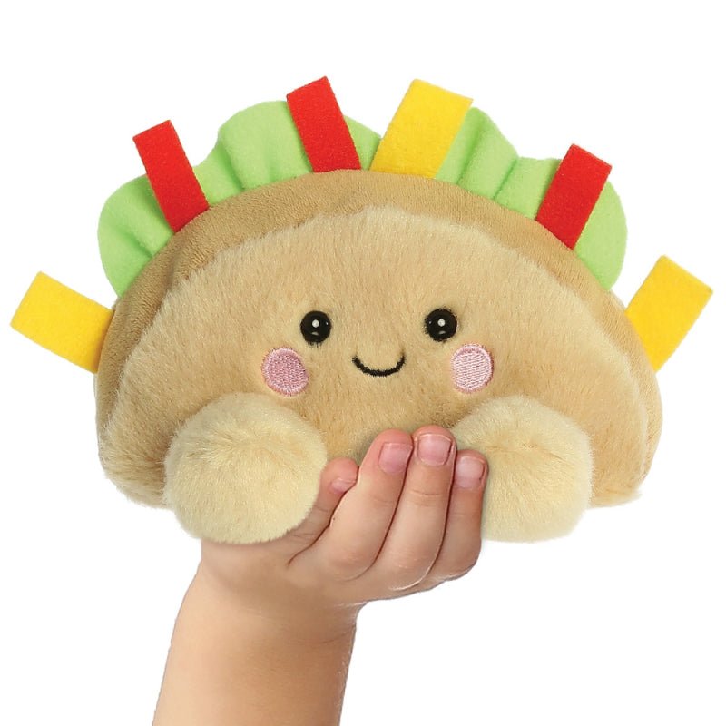 Palm Pals Fiesta Taco Plush Toy – Soft Toy - Something Different Gift Shop
