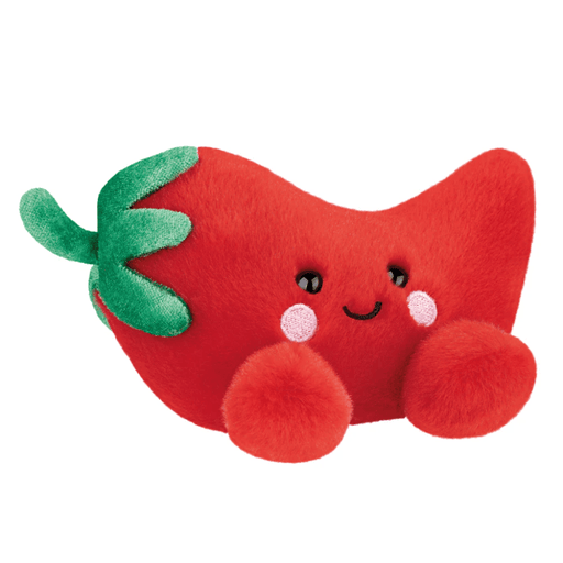 Palm Pals Fuego Chili Pepper plush front angle with smiling face
