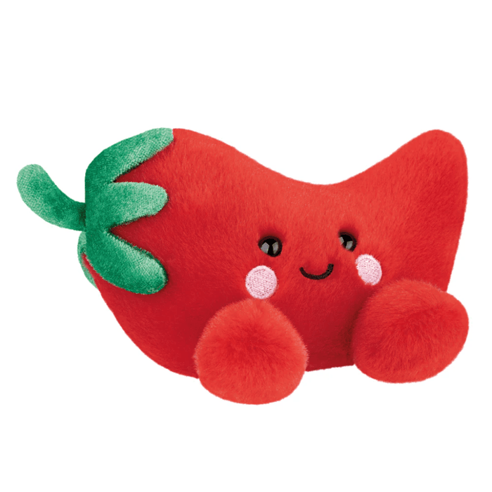Palm Pals Fuego Chili Pepper plush front angle with smiling face
