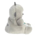 Side view of Palm Pals Gadget Robot plush toy sitting pose