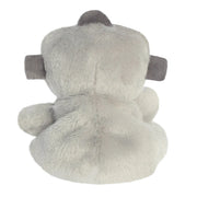 Back view of Palm Pals Gadget Robot plushie showing rounded robot head and body