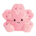 Palm Pals Hana Cherry Blossom plush toy front view pink flower with embroidered petal details