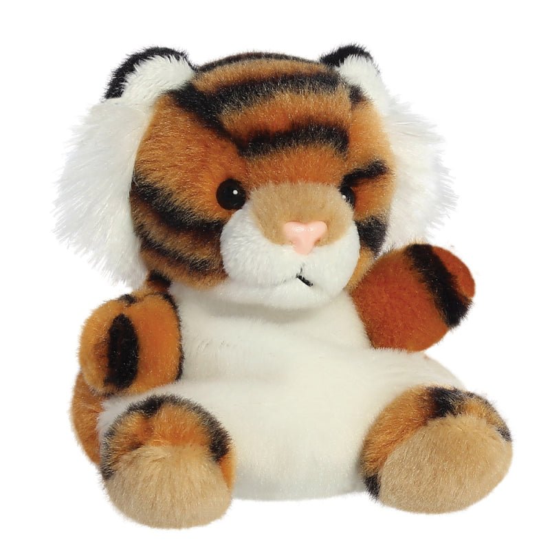 Palm Pals Indy Tiger Plush Toy – Soft Toy - Something Different Gift Shop