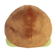 Back view of Palm Pals Kimber Kiwi plush toy