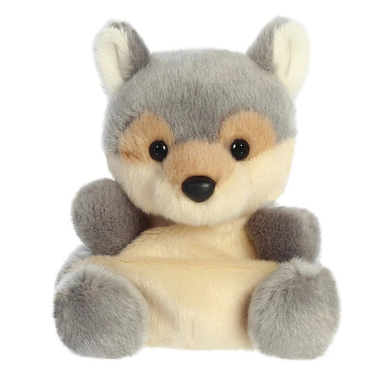 Palm Pals Lucian Wolf 13cm Plush Toy - Something Different Gift Shop