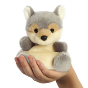 Palm Pals Lucian Wolf 13cm Plush Toy - Something Different Gift Shop