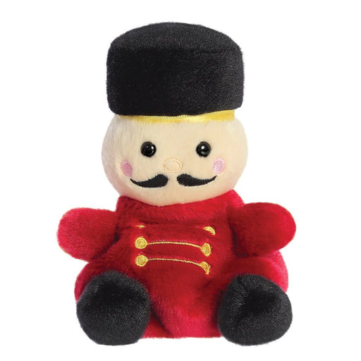Palm Pals Marius Nutcracker plush toy, 13cm, red jacket, black hat and moustache
