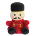 Palm Pals Marius Nutcracker plush toy, 13cm, red jacket, black hat and moustache