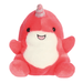 Palm Pals Nia Narwhal 13cm soft toy front view
