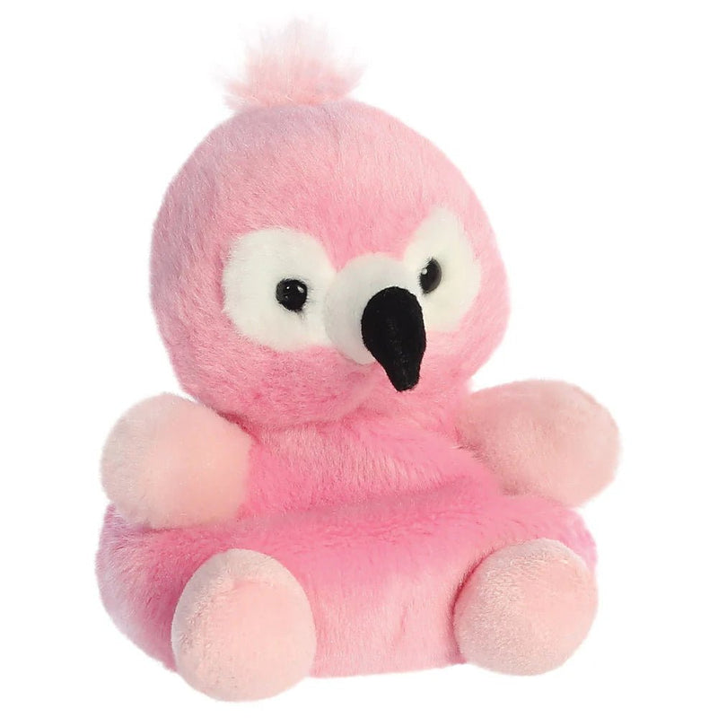Palm Pals Pinky Flamingo 13cm Plush Toy - Something Different Gift Shop