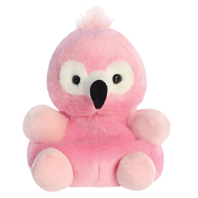 Palm Pals Pinky Flamingo 13cm Plush Toy - Something Different Gift Shop