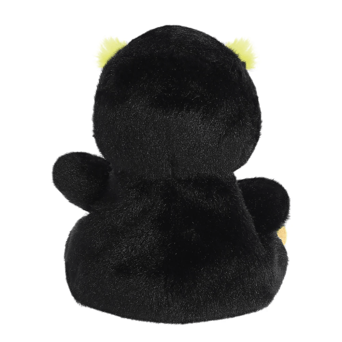 Back view of Palm Pals Rocco Rockhopper Penguin soft toy
