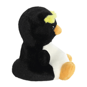 Palm Pals Rocco Rockhopper Penguin plush side view showing black and white body
